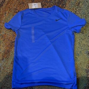 Nike Women Royal Blue Sports Tee